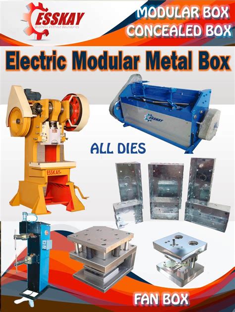 electrical metal box making machine|ELECTRICAL MODULAR BOX .